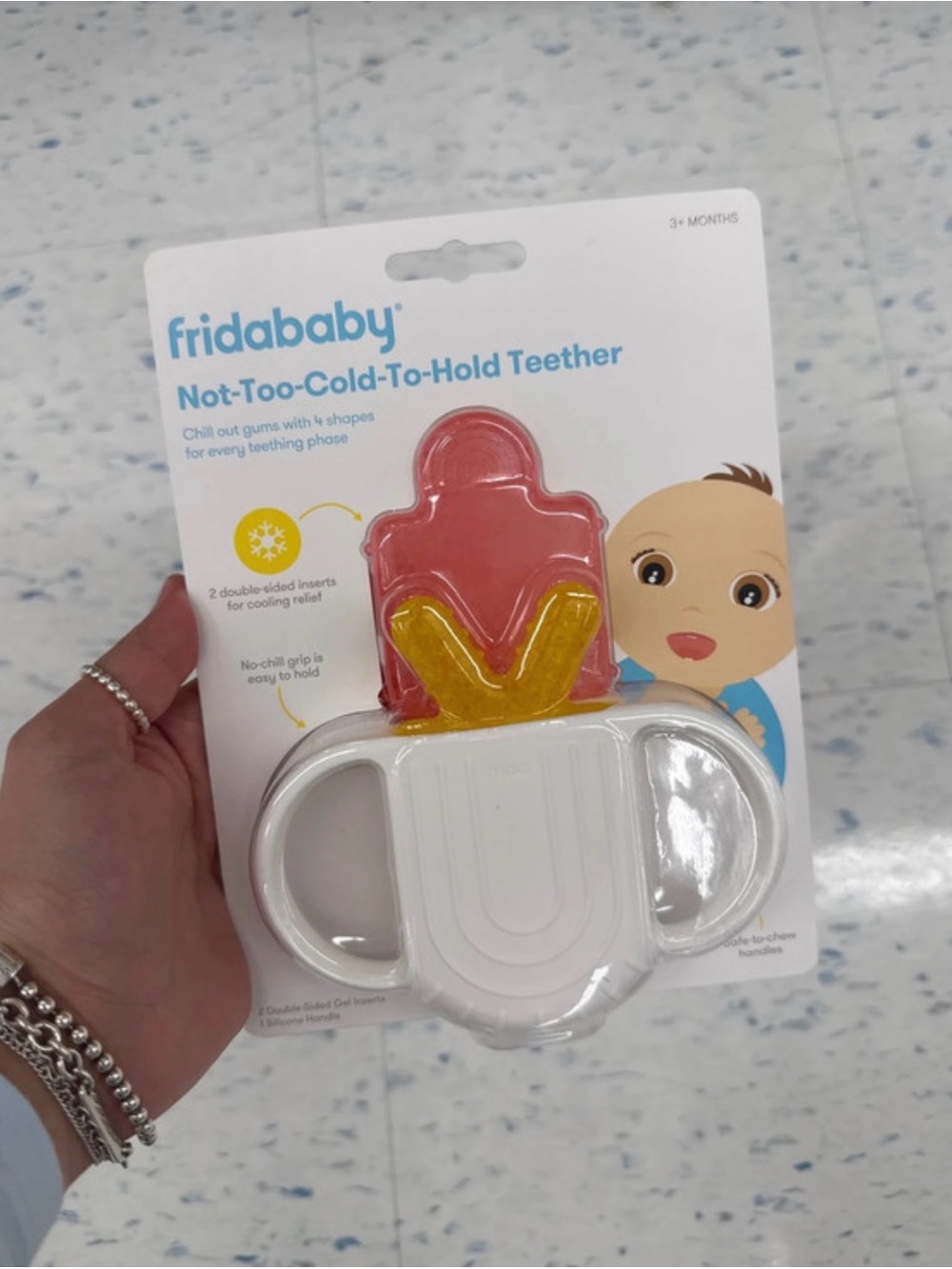 Frida baby not too cold to hold teether